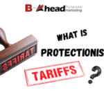 What is protectionist tariffs – infographic showing how tariffs limit foreign imports