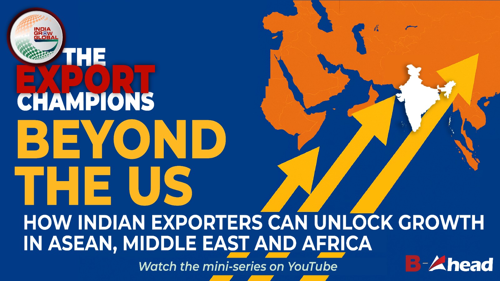 Global marketing entry strategies for Indian exporters expanding beyond the US into ASEAN, Middle East, and Africa